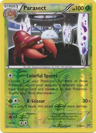 BREAKthrough Parasect #2/162 reverse holo